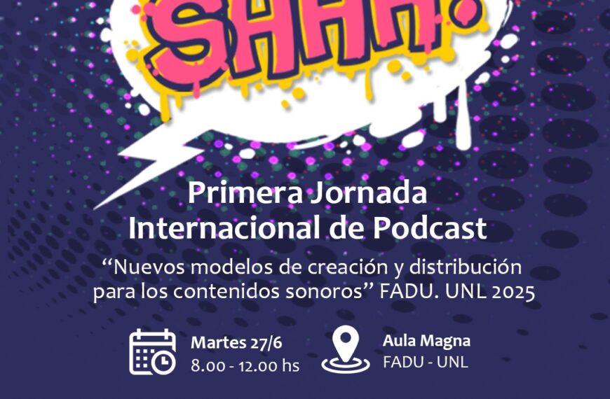  “Primera Jornada Internacional de Podcast. Nuevos modelos de creación y distribución para los contenidos sonoros”